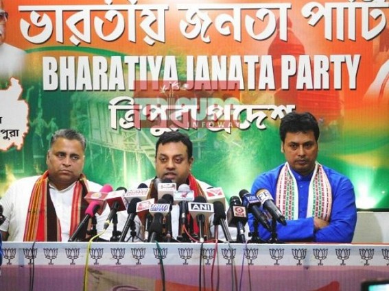 Sambit Patra Congratulates Tripura Journalists for Exposing truths behind Journalist Sudip Datta Bhaumik's murder Sambit Patra Congratulates Tripura Journalists for Exposing truths behind Journalist Sudip Datta Bhaumik's murder